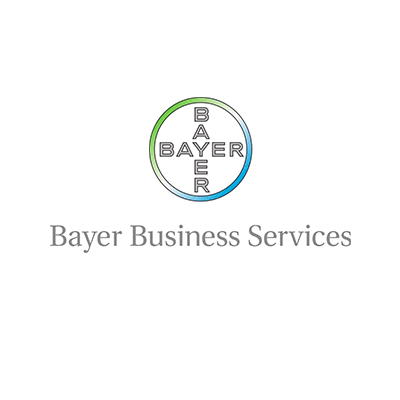 Logo Bayer Business Services, Referenz copy edi­ting & proof­rea­ding, English